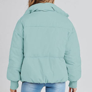 Raya acolchada transpirable OEM Venta caliente personalizado mujer invierno Puffer abrigo chaquetas jenuine impermeable a prueba de viento de alta calidad - Product Image 5
