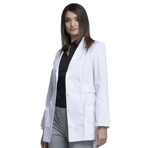 Bata de laboratorio de hospital personalizable uniforme médico profesional de manga larga unisex OEM de fábrica - Product Image 5