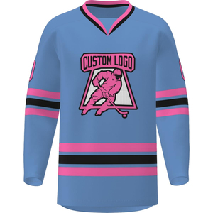 Maillot et chaussettes de hockey sur glace avec logo personnalisé professionnel pour hommes unisexe confortable - Product Image 4