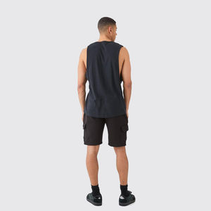 Camiseta Deportiva sin Mangas para Hombre, Estilo Profesional, de Secado Rápido, Transpirable, de Algodón Tejido, Casual, Talla Grande, Ecológica y Personalizable - Product Image 5