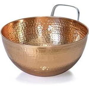 Exquisite Hand-finished Brass Serving Bowl for Versatile Decorative Applications and Reliable Serving Essentials - Product Image 5
