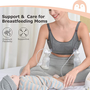 Soutien-gorge de grossesse mains libres pour femmes, de haute qualité, soutien-gorge de maintien et d'allaitement réglable, vente en gros OEM - Product Image 5