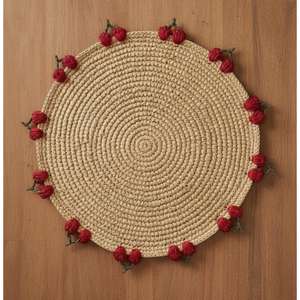 Nouveau Tapis de Table en Rafia le Plus Vendu et Très Demandé pour la Décoration de Salle à Manger à Prix Bas - Product Image 3