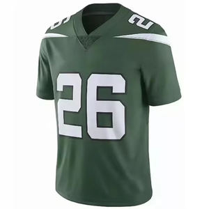 Maillot de football américain sublimé de couleur unie à prix d'usine maillot de football américain à séchage rapide confortable à quantité minimale de commande bas pour unisexe - Product Image 2