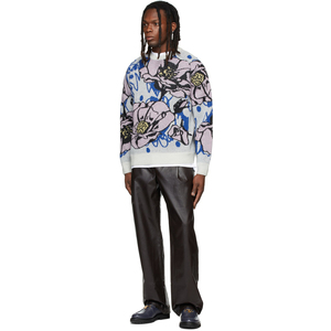 กางเกงหนังสำหรับผู้ชายกางเกงหนังสีแบบลำลองออกแบบโลโก้ได้ตามต้องการ - Product Image 4