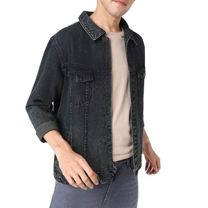 Veste en jean pour homme de qualité supérieure, tissu de première qualité, prix abordable, vente chaude, veste en jean personnalisée avec logo et couleur, nouveau design - Product Image 1
