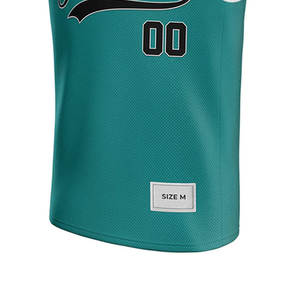 Camiseta de baloncesto de hombre transpirable y ligera con diseño de logotipo personalizado para deportes de verano - Product Image 5