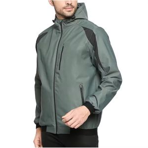 Veste de pluie imperméable coupe-vent veste de neige Veste coupe-vent pour homme Doublure imperméable Nylon léger Sports de course - Product Image 4