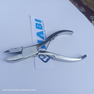 Coupe-ongles en acier inoxydable de haute qualité, pince à ongles incurvée pour les ongles incarnés, instruments de beauté, poignée épaisse pour bébé - Product Image 5