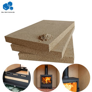 Bluewind 300mm X 200mm 750Kg/m³ Panneau de <span class=keywords><strong>vermiculite</strong></span> réfractaire d'isolation incendie haute densité pour cheminée de poêles à <span class=keywords><strong>bois</strong></span> - Product Image 1
