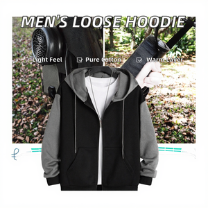 เสื้อฮู้ดดี้ดีไซน์ล่าสุด ผลิตในปากีสถาน สไตล์สตรีท ขายส่ง ออกแบบเองได้ ขายดีสำหรับผู้ชาย พร้อมงานปักแบบดิสเทรส - Product Image 2