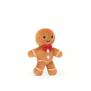 गर्म बेच प्यारा जिंजरब्रेड आदमी क्रिसमस तकिया आलीशान तकिया क्रिसमस सजावट गुड़िया सुपर नरम आलीशान खिलौना उपहार