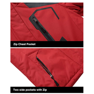 Chaqueta Softshell para hombre impermeable a prueba de viento abrigo al aire libre senderismo Camping esquí ropa deportiva logotipo personalizado OEM ODM - Product Image 3