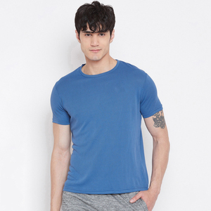 เสื้อยืดผู้ชายแบบออกแบบได้เองเสื้อยืดสำหรับออกกำลังกายกล้ามเนื้อเปล่าระบายอากาศ - Product Image 3