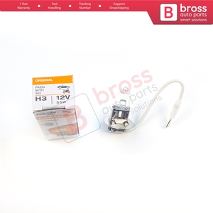 หลอดไฟฮาโลเจน BHL605 ของแท้ 1 ชิ้น รุ่น 64151 H3 12V 55W PK22s สำหรับไฟตัดหมอก รถพ่วง ไฟออฟโรด ไฟหน้ารถ - Product Image 3
