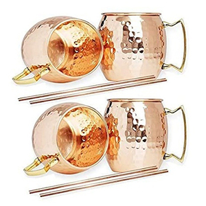 Newly Launch <b>Large</b> Moscow Mule Copper Ice <b>Mug</b> Stainless Steel Sustainable Wine Coffee Tea Water Milk Gift Pot - Product Image 2