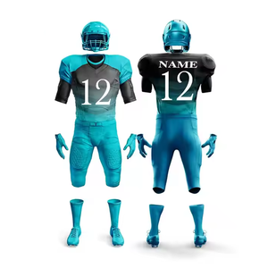 Nouvelle Collection 2025 – Maillot de Football Américain Haut de Gamme Respirant à Manches Courtes Personnalisable Unisexe Adulte - Product Image 2