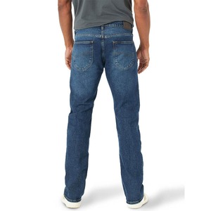 Pantalones vaqueros de mezclilla para hombre de nuevo estilo, pantalones vaqueros hechos a mano, pantalones vaqueros de cintura alta para hombre, pantalones vaqueros transpirables lavados personalizados - Product Image 2