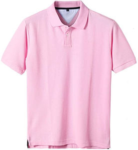 Polo homme personnalisé 2026 en coton respirant de haute qualité à manches courtes, imprimé avec boutons décoratifs, 210G - Product Image 1