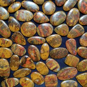 Cabochon d'agate à couture naturelle prête à vendre pierre précieuse en vrac pour pendentif en cristal de créateur en vrac fabrication de bijoux approvisionnement en gros - Product Image 3