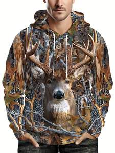 Sudadera con Capucha de Camuflaje de Invierno |   Ropa de Caza para Exteriores - Product Image 4