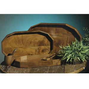 Bandeja de madera para servir Ramadán, producto para decoración de boda, evento, cena, servicio, 2023 - Product Image 1