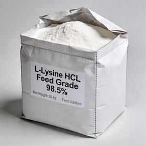L-Lysine HCL de qualité alimentaire pour animaux, 98,5 %, poudre, emballage en vrac pour la fabrication d'aliments pour animaux - Product Image 3