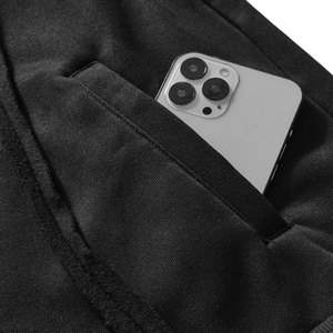 Men <b>Black</b> Full <b>Zip</b> High Quality <b>Hoodie</b> Jacket Soft Fleece Lining Long Sleeve Casual Streetwear Breathable Warm Winter Outerwear - Product Image 6