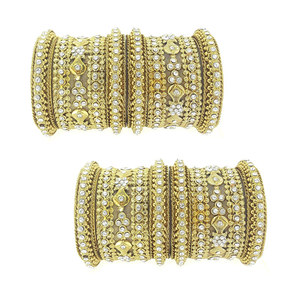 Factory Rates Good Quality Hand Crafted Wedding Chudiyan <b>Sets</b> Women Bridal Bangles Wedding <b>Sets</b> at Low MOQ - Product Image 2