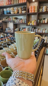 ชุดแก้วกาแฟเซรามิกแบบโยนด้วยมือทนต่อรอยขีดข่วนและใช้กับเครื่องล้างจานได้อย่างปลอดภัย - Product Image 3