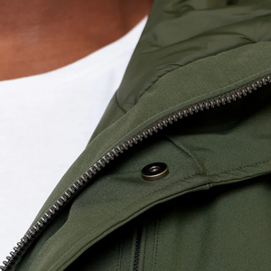 Direct Factory Made Meilleure Vente Personnalisé Hommes Coton Shell Veste Respirant Coton Rempli Tricoté Tissu Hommes Coton Shell Veste - Product Image 3