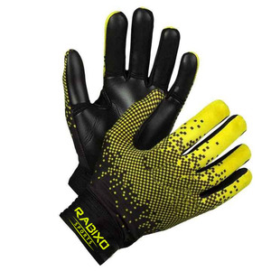 ถุงมือรับสัญญาณฟุตบอลแบบจับแน่นออกแบบโลโก้ได้ตามที่คุณต้องการ - Product Image 5