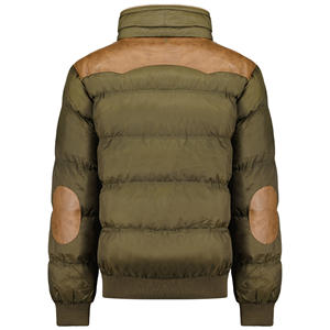 แจ็กเก็ตขนสัตว์มีซิปสำหรับผู้ชายเสื้อแจ็คเก็ตแขนเสื้อแบบยืดหยุ่นพิเศษสำหรับฤดูหนาว - Product Image 2