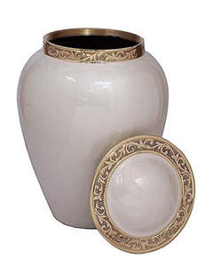 โกศบรรจุอัฐิทองเหลืองสำหรับผู้ใหญ่ ขายส่ง โกศศพสำหรับผู้ชายและผู้หญิง โกศตกแต่ง - Product Image 6