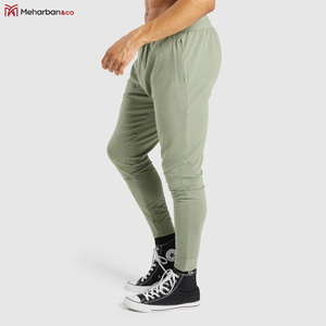 Jogger Pants Hombres Fleece Athletic Jogger Pantalones Deportes al aire libre Activo Cremallera Bolsillo Pantalones de chándal - Product Image 2
