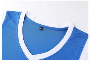 2pcs Set Vêtements de Sport Respirants pour Homme Fitness Imprimé Basketball Jersey Tops et Shorts Plus Size Outdoor Sport Shirts - Product Image 2