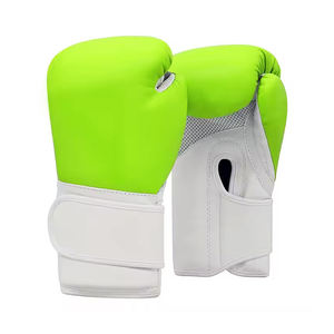 Gants de boxe professionnels d'entraînement au combat en gros avec conception personnalisée en cuir de vachette d'origine acceptant le logo Oem privé - Product Image 1
