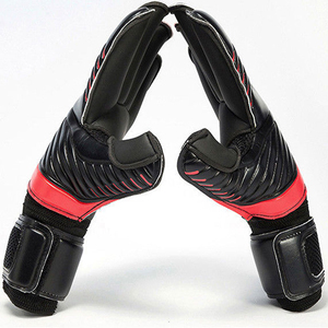 2024 Gants Goal Keeper Haute Qualité Personnalisé Football Football Gardien Gants Prix Raisonnable Respirant Quel Matériel Latex - Product Image 4