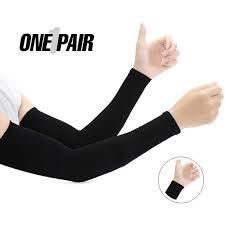 Custom Color Seamless Long-Lasting Quick Dry <b>Compression</b> Cooling <b>Arm</b> <b>Sleeves</b> for Hiking Cycling UV Sun Protection Unisex - Product Image 4