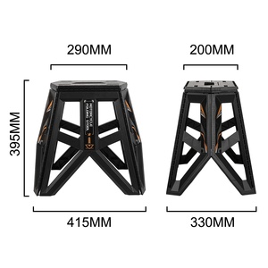 Sgabello Pieghevole Portatile JFG per <span class=keywords><strong>Moto</strong></span>, Supporto Leggero in PP per Riparazione e Manutenzione di Bici Elettriche, Capacità 100kg - Product Image 3
