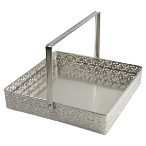 Panier décoratif artisanal de luxe pour fruits, bonbons, cadeaux, finition machine, idéal pour les bouquets - Product Image 1