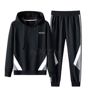 Conjuntos Deportivos Personalizados al por Mayor para Hombre, con Capucha, 100% Algodón, Transpirables, para Equipos, Clubes, Promociones, Invierno, Color Sólido - Product Image 1