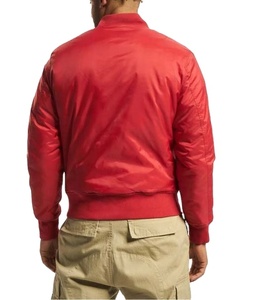 OEM Custom Chenille Embroidery Winter High Street <b>Bomber</b> Flight Baseball Vintage Letterman <b>Varsity</b> <b>Jacket</b> for <b>Men</b> - Product Image 2