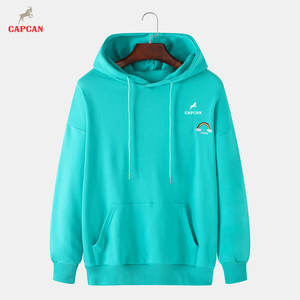 Sudaderas con Capucha Personalizadas para Hombre, de Alta Calidad, Estilo Urbano, para Invierno, al por Mayor, Tejido de Felpa Ecológico, Mezcla de Algodón/Poliéster - Product Image 1