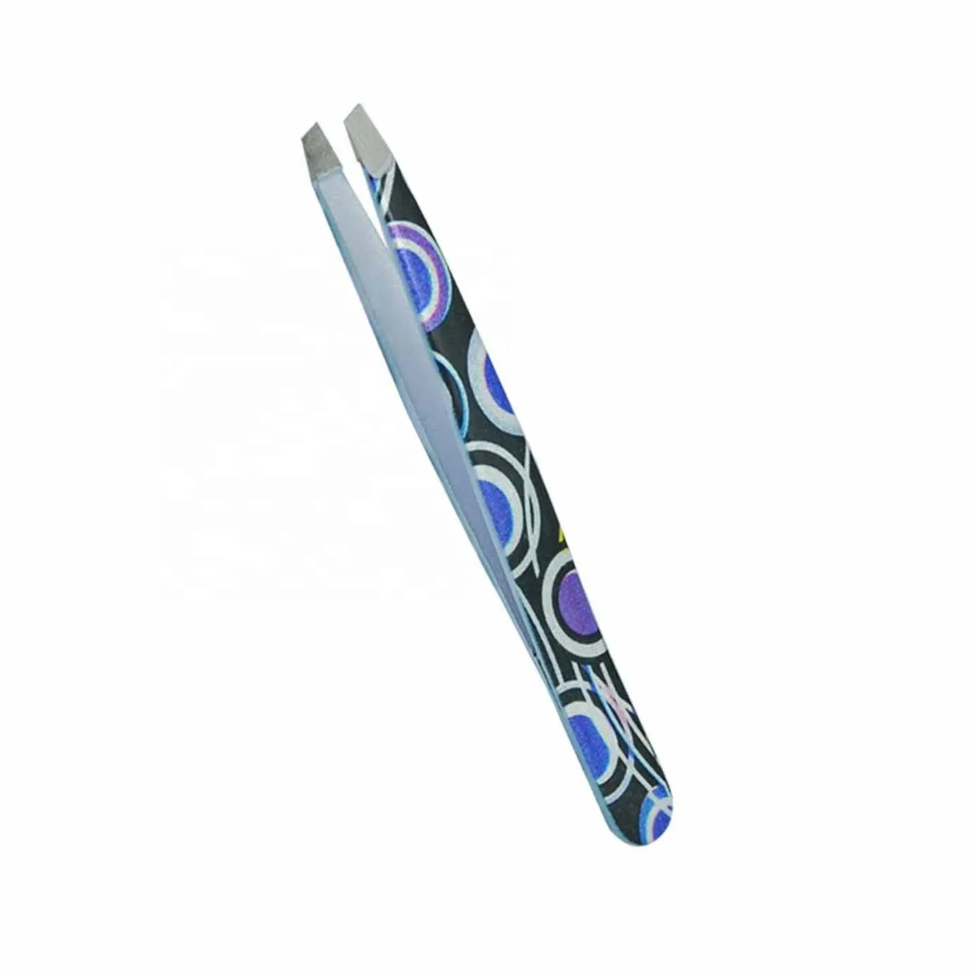Colorful Stainless Steel Custom Eyebrow Tweezers Stainless Steel Eyebrow Plucking Eyebrow Tweezers BY SIGAL MEDCO