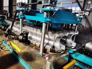Mesin Pembuat Pipa Saluran Air Bergelombang Dinding Ganda Plastik HDPE DWC Kecepatan Tinggi 110 hingga 315 mm untuk Sistem Drainase Bawah Tanah - Product Image 2