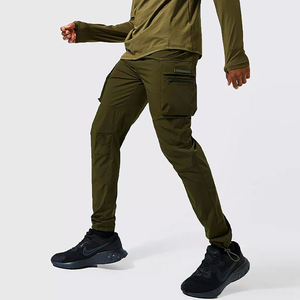 Pantalones Cargo de Hip Hop para hombre, alta calidad, múltiples bolsillos, ropa de calle a la moda, pantalones Cargo - Product Image 4