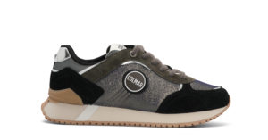 COLMAR TRAVIS PLUS CLASS 115 NEGRO - PLATEADO AW26 Zapatos de Moda Ligeros para Caminar para Mujer - Product Image 1