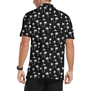 Camisa de Manga Corta para Hombre, Elegante, con Bolsillo, Transpirable, Tejido Bordado, Diseño Sólido, Personalizable y Suave, Estilo Casual Elegante - Product Image 2