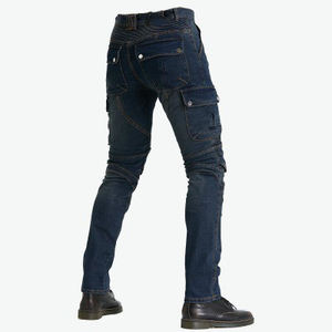 Pantalones vaqueros de seguridad para motocicleta, Jeans de protección de carreras con protectores para adultos, venta al por mayor, servicio OEM - Product Image 3